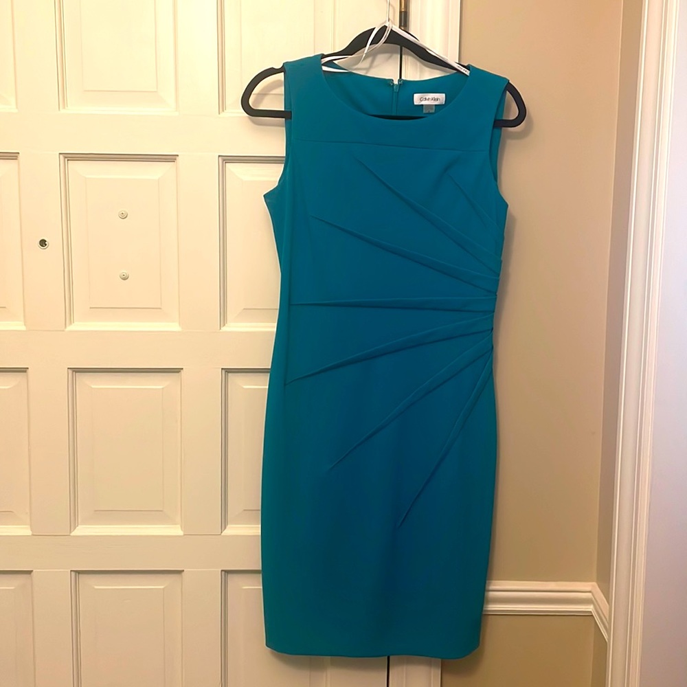 Calvin Klein. Worn once. Form fitting, classy style